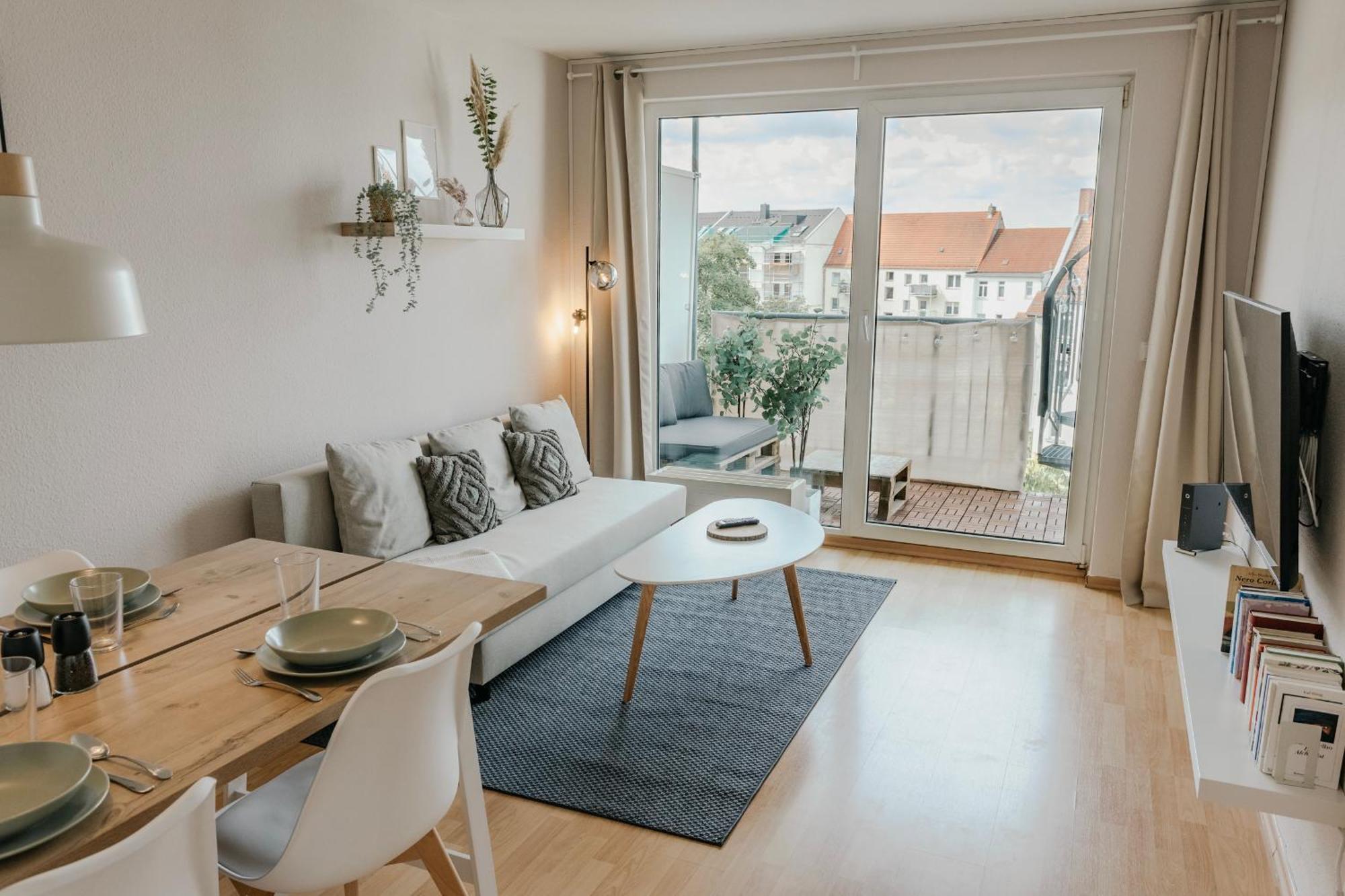 Traber Apartments 1 Sz Zentral Ruhig Balkon Leipzig Dış mekan fotoğraf